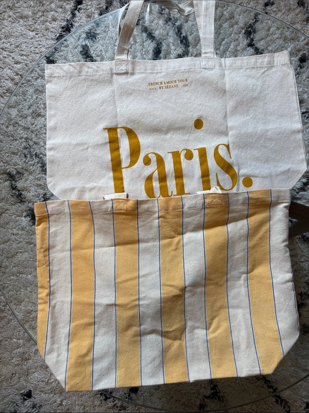 Two DC Sezane Totes